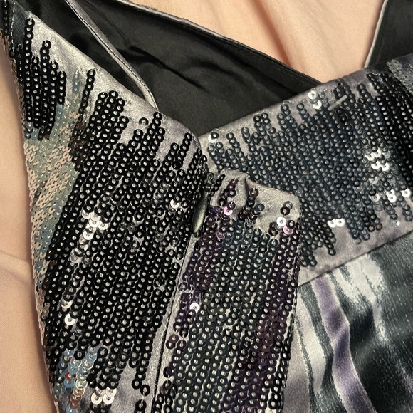 grey sequin mini dress! - Picture 6 of 6